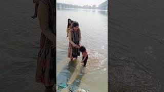 Ganga kinare chale jana#viral#shortsfeed ##ani #gnaga snaan