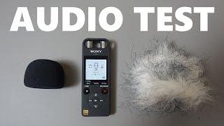 Audio Test: Normal vs Foam Windshield vs Deadcat (Furry Windshield)