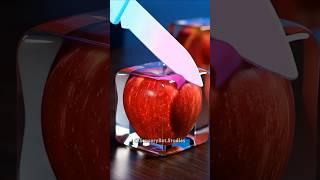 SensoryBot Slices Gel Cubes with Strawberry  & Apple  | ASMR Bliss