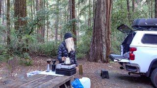 TRUCK CAMPING in Real SASQUATCH COUNTRY | The LOST Coast & Humboldt Redwoods | Van Life