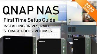 QNAP NAS Guide - Installing Drives, Software, RAID and Volumes