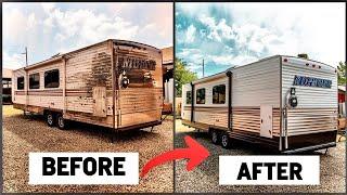 Renovation A Abandoned 15 year Old Camper DIY Build