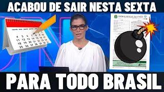 ️ A BOMBA ESTOUROU! SAIU NOVA ALTERAÇÃO DO INSS E VAI ATINGIR TODO O PAÍS 25.10