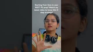 Starting from Zero?Use this strategy for NEET PG / NEXT / INICET ! #neetpg #next #inicet #btr #aiims