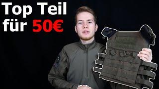 Dieser Plattenträger ist der Hammer! - 50€  MilTec Carrier Gen. II