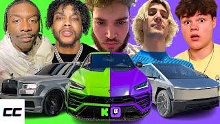 Streamers & Their Car Collections: Who Got The Best Whips?