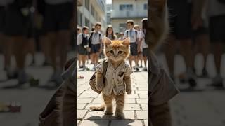 Poor Kitten Gets Bullied for Wearing a Torn Shirt – Heartbreaking Story