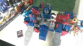 Transformers Titans Return Fortress Maximus with Custom Modified Base Mode Review