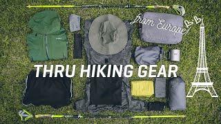 My Thru Hiking Gear for the GR11 [Pre Trip Gear List]