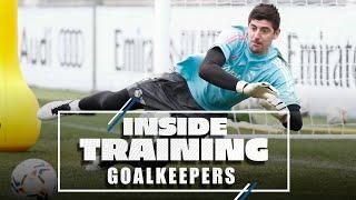 Train like a Real Madrid goalkeeper! | Courtois, Lunin & Altube