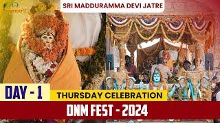 DNM FEST | 2024 | ಗುರುವಾರದ ಆಚರಣೆ | OFFICIAL VIDEO | Huskuru Madduramma Devi Jaatre | Manohar Marappa