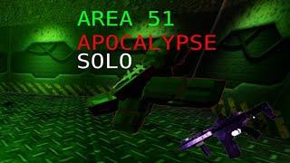 Area 51 (Apocalypse) Solo | Roblox Reign Fall