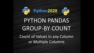 8A-Pandas Group By Value | Pandas Get Count of Values In Multiple Columns | Group By In Pandas