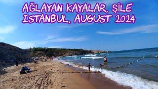 Ağlayan Kayalar Beach, Şile, İstanbul (August 2024)