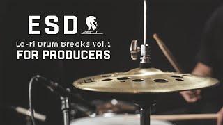 REAL DRUM BREAKS FOR PRODUCERS  |  ESD Lo-Fi Drum Breaks Vol.1