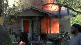 House destroyed in Liberty County fire