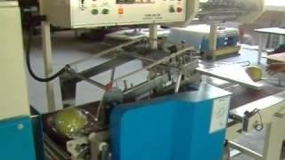 Fully auto L-type sealing machine with heat shrinking tunnel