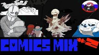 ⋞Undertale⋟ ◀COMICS MIX▶  - Блу Санс лапает Фриск  (ВЫПУСК 2)