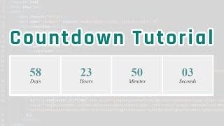 How To Create Countdown Timer in jQuery | How to Use Countdown jQuery Plugin | jQuery Tutorial