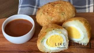 Cassava Egg Ball || Guyanese Style