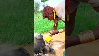 Cooking traditional food #africantribes #shortvideo #shortsvideo