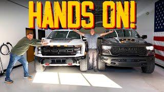 Hands On With The Ram RHO And Ford Raptor R!