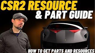 CSR2 Resource guide,  saving keys, game cash, fusion parts and more