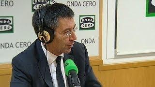 Entrevista a Josep María Bartomeu, presidente del FC Barcelona, en Onda Cero