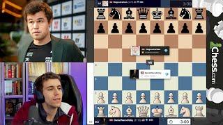 2025 Chess MATCH! GM Magnus Carlsen vs GM Daniel Naroditsky