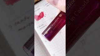 Swatch a #ferriswheelpress #fountainpen ink with me! ️ Pink Sugar Beach