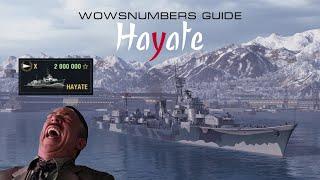 The WOWSnumbers Guide To The Hayate - World of Warships