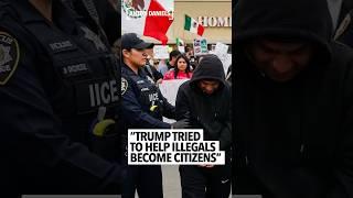 Hispanic woman says she's okay with deporting illegal migrants because Trump tried to help before 