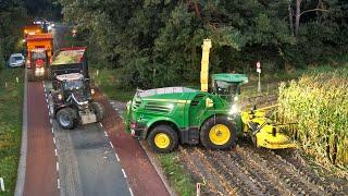 Mais Silage 2024 | John Deere 8300i + Massey Fergusons | W. Ploeg | 2024