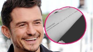 Orlando Bloom Gets A Morse Code Tattoo For His Son Flynn But Spells His Name Wrong! | MEAWW