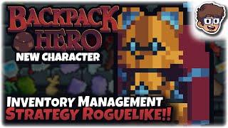 New WILD Autobattler Character, CR-8 | Inventory Management RPG Roguelike! | Backpack Hero