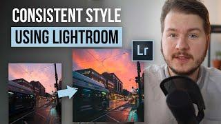 Create a Consistent Style Using Lightroom (iPhone RAW Edit)