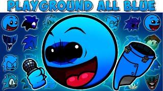 FNF Character Test | Gameplay VS My Playground | ALL Blue Test #16