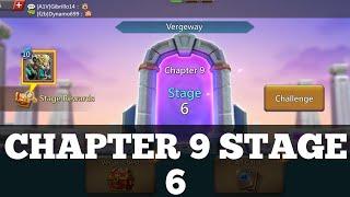 Lords Mobile Vergeway Chapter 9 Stage 6 | Lords Mobile Vergeway Chapter 9 Stage 6 Easiest Guide