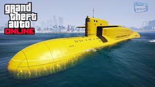 GTA Online - Kosatka Submarine Gameplay and Showcase [The Cayo Perico Heist]