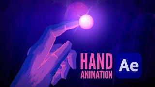 Hand Finger Rigging & Animation in AFTER EFFECTS | Without using any PLUGINS