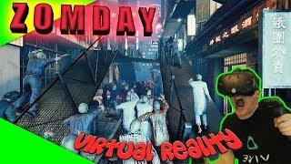 ZomDay - Gibts hier auch einen Pause-Knopf?  [Let's Play][Gameplay][German][Vive][Virtual Reality]