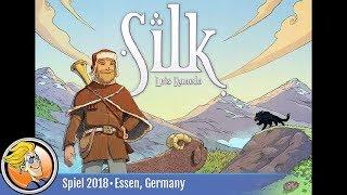 Silk — game overview at SPIEL '18