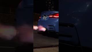 BMW F82 M4 flame map #bmw #bmwm #f82 #m4 #bmwm3 #exhaust #bm3