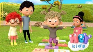 في الملعب  هيا نلعب مع الأصدقاء في الملعب | أغاني أطفال - HeyKids Arabic