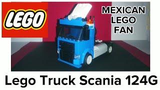 Truck Lego Moc Based On The Scania 124G