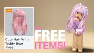 NEW FREE ITEMS YOU MUST GET IN ROBLOX!