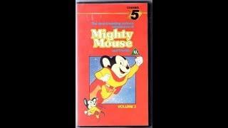 Original VHS Closing: Mighty Mouse Vol. 2 (UK Retail Tape)
