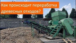 Как происходит переработка древесных отходов для утилизации?