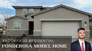 Incredible Brookfield Residential Ponderosa Model Home | Avondale, Arizona | Alamar