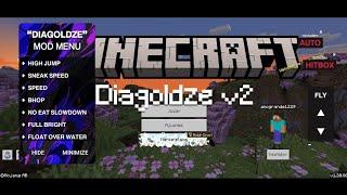 Diagoldze v2 Devlog - Minecraft Mod Menu - Diagoldze Hack Client - Lifeboat SM Test